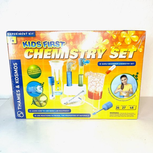 Kosmos Toys Thames Kosmos 27 Experiment Kids First Chemistry Set